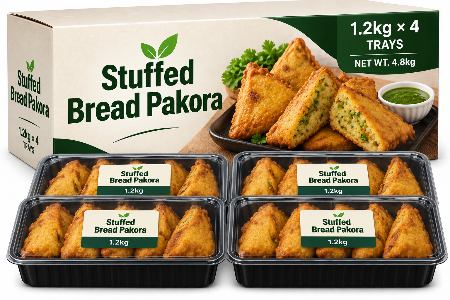 Stuffed Bread Pakora Australia